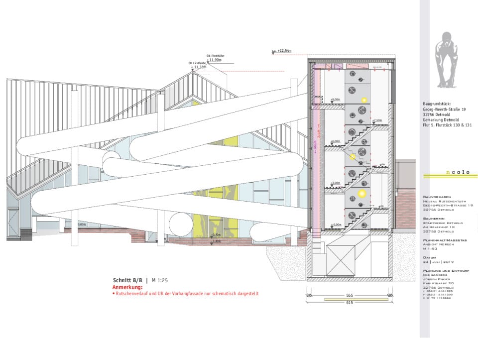 Fassade Schnitt