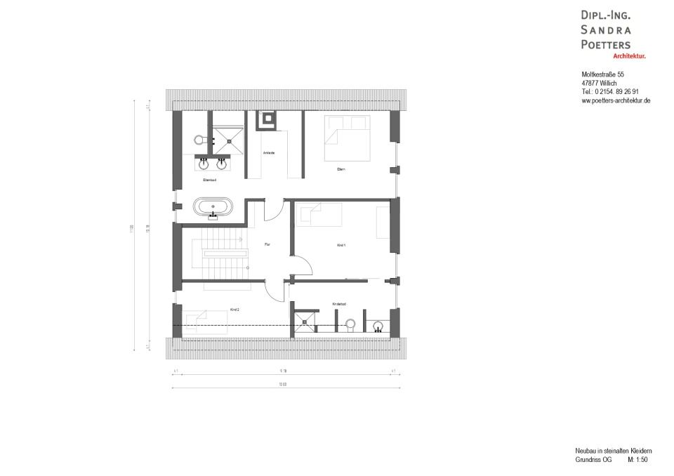 Grundriss Obergeschoss