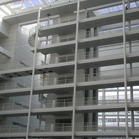 Schutznetze Stadthaus Den Haag