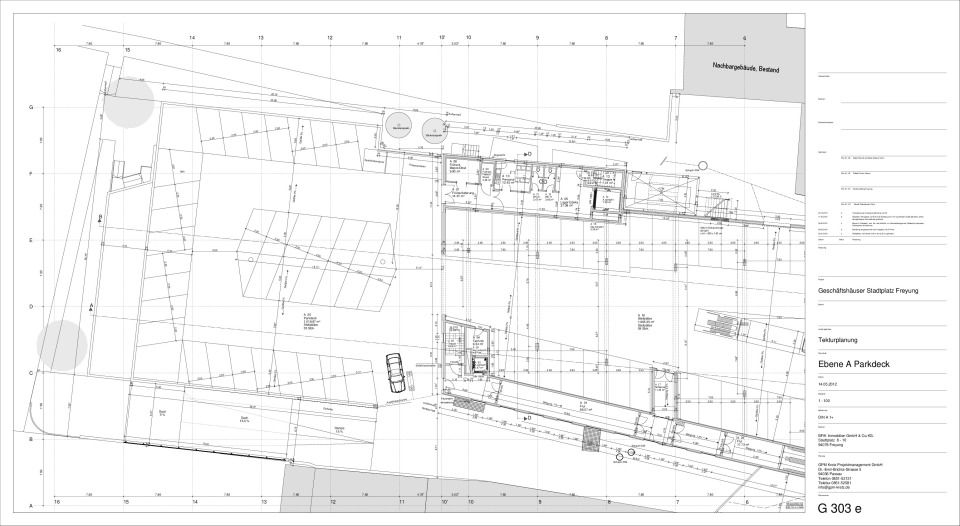 TG -1 Parkdeck