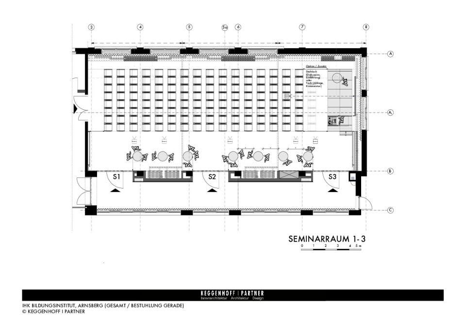 IHK Bildungsinstitut Grundriss Variante 1