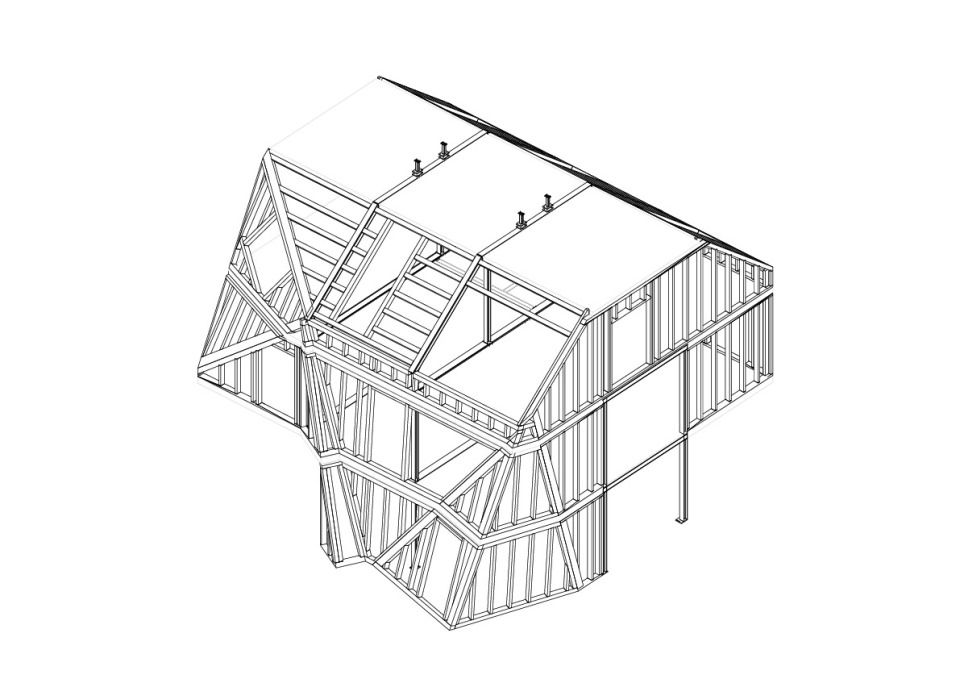 OS66.1 Detail Holzkonstruktion