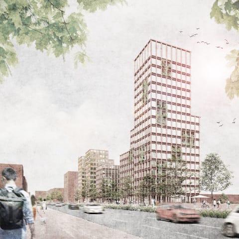 VERTICAL GARDENS, HEIDENKAMPSWEG HAMMERBROOK