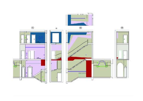 ENDENICHabwicklung treppenhaus
