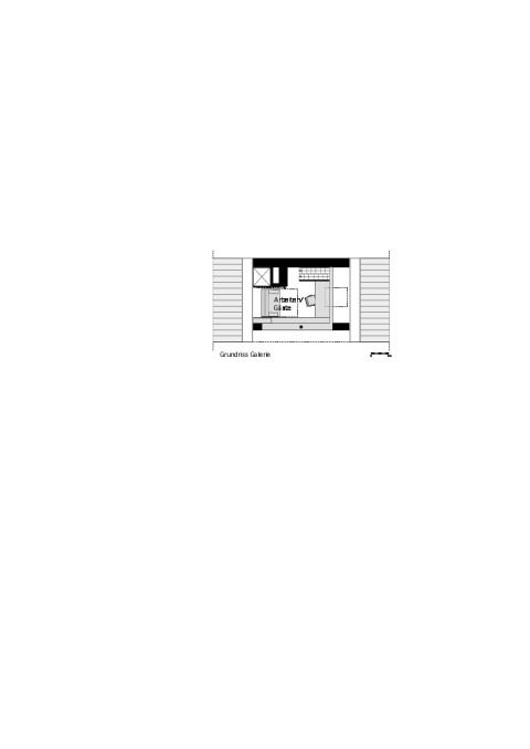 Grundriss Galerie