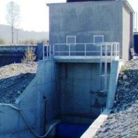 Wasserkraftwerk in Trnovec