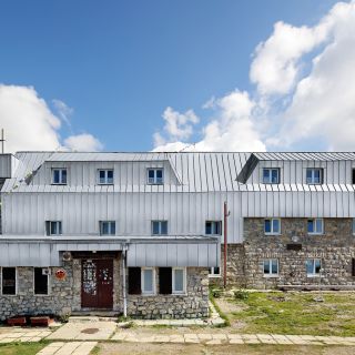 Alpines Haus in der Slowakei