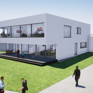 Neubau Exklusives Atriumhaus