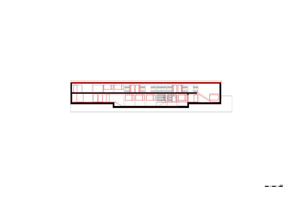 Schnitt M 1:200