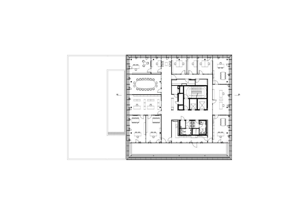 Grundriss 6. Etage
