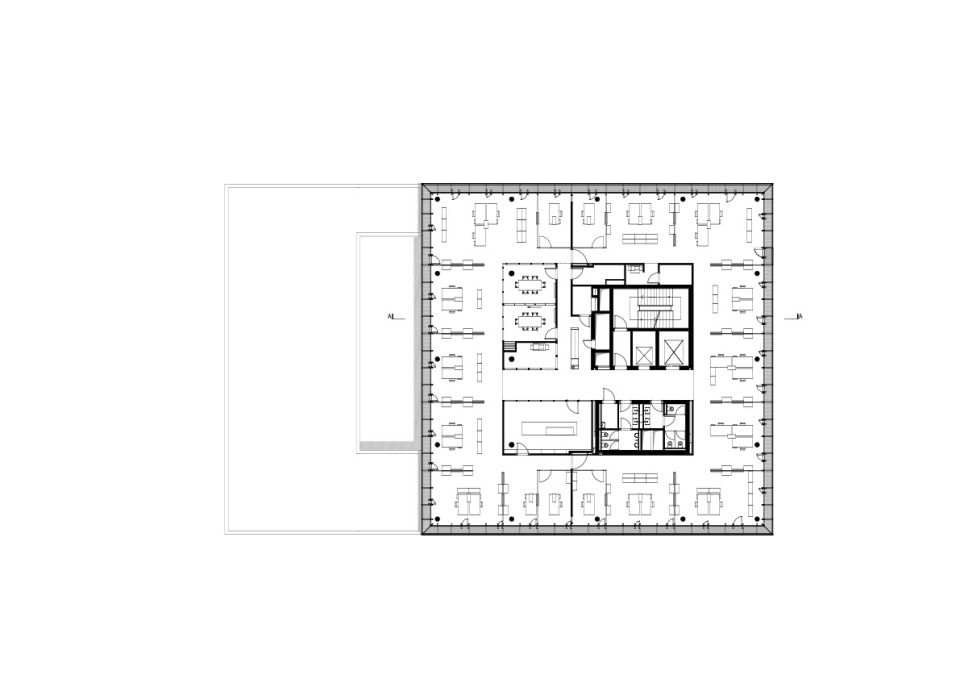 Grundriss Regelgeschoss