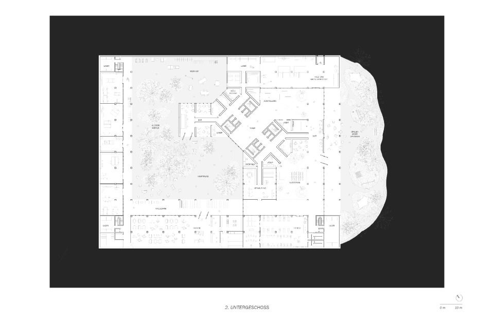 Grundriss 2. Untergeschoss