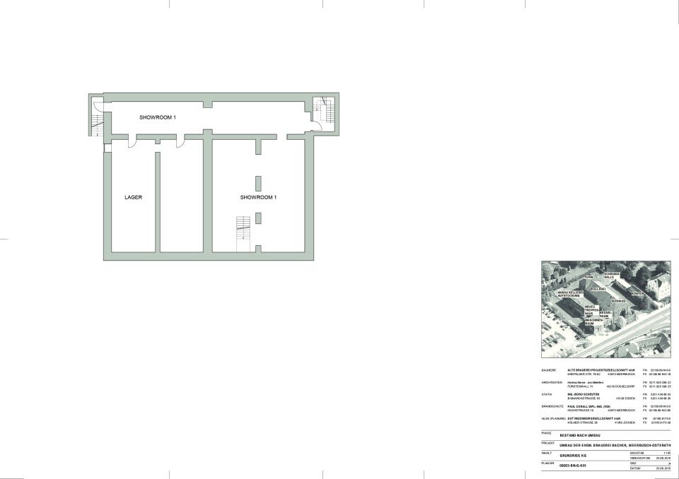 Alte Brauerei - Grundriss KG
© rheinschiene architekten