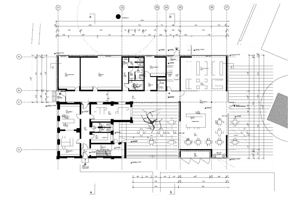 Neues Gemeindehaus - Grundriss EG