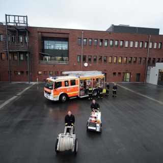 Feuerwache am Flughafen Düsseldorf