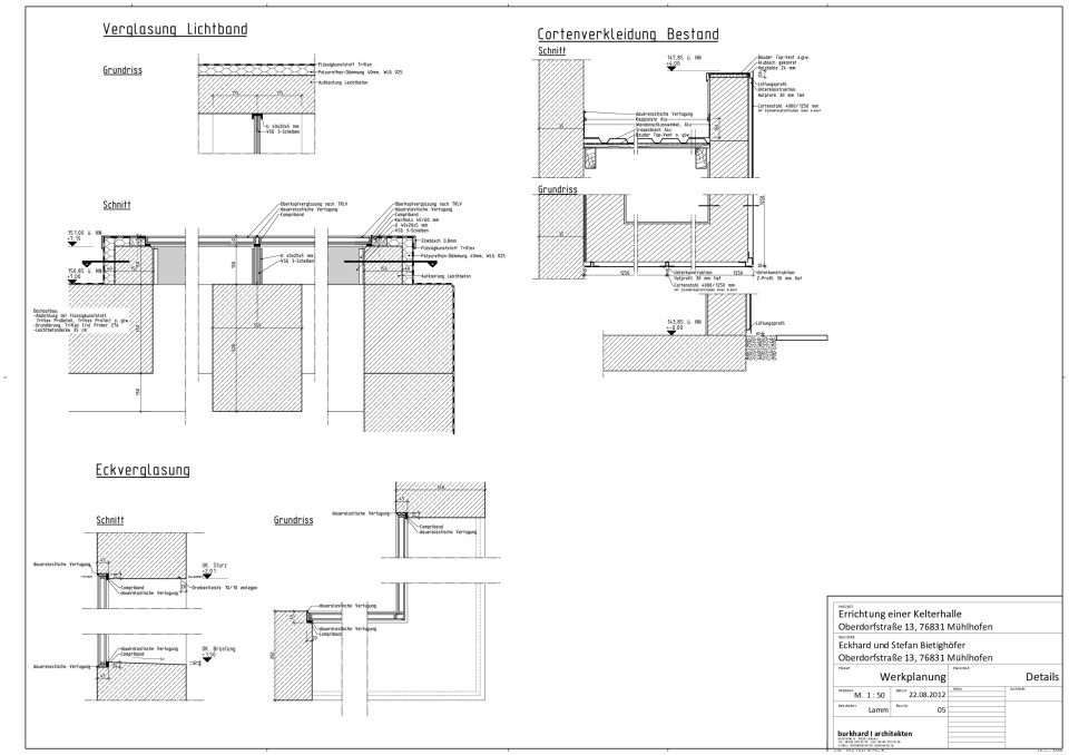 Details Werkplanung