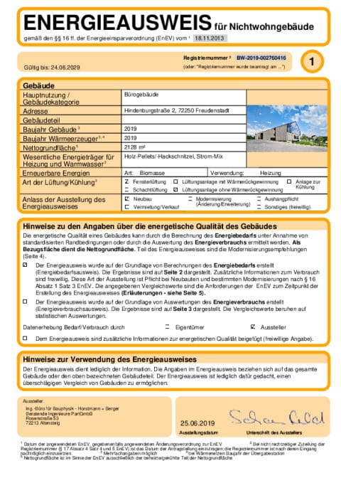 Energieausweis