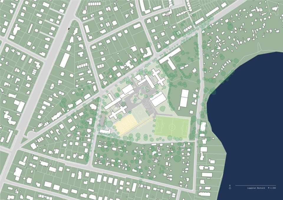 Lageplan Bestand