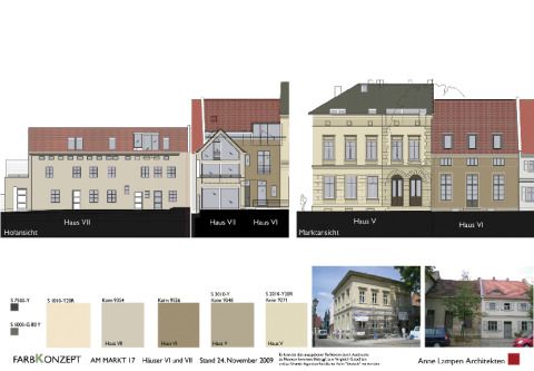 Farbkonzept, Haus VI
