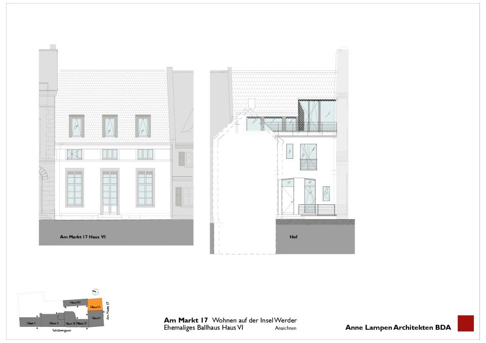 Ansicht, Haus VI