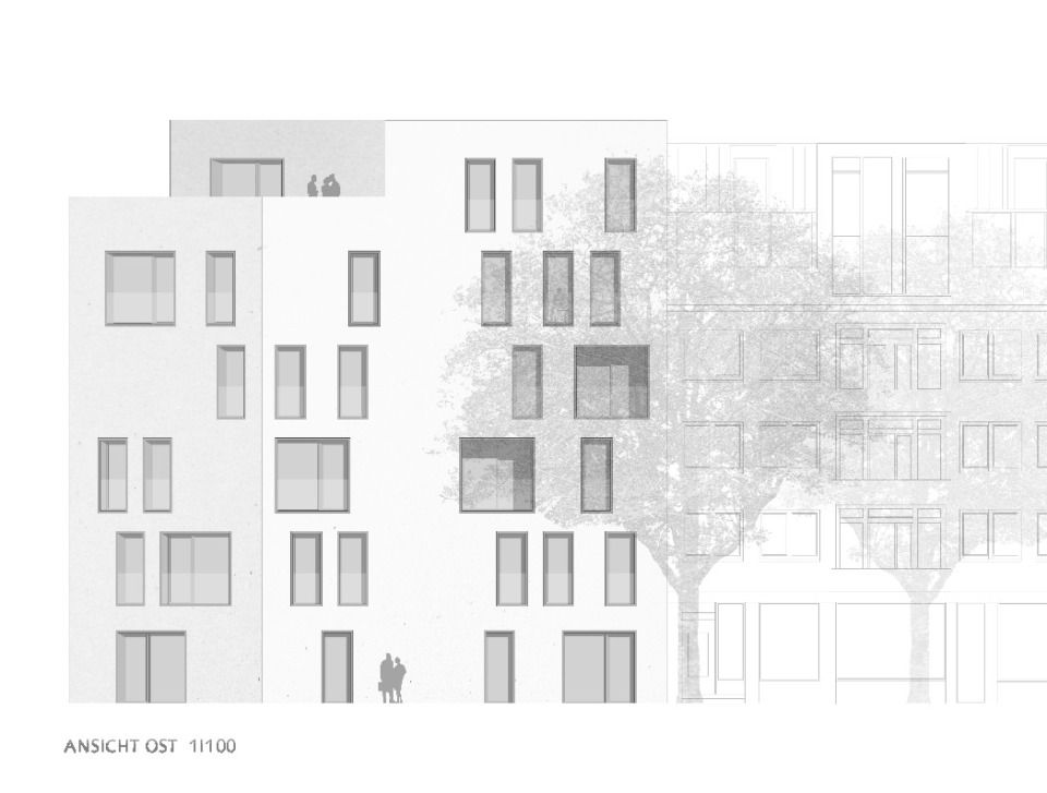 Ansicht Ost 1I100