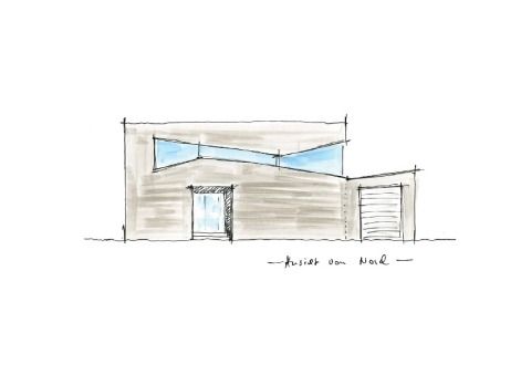 Haus K - Idee Ansicht Nord
