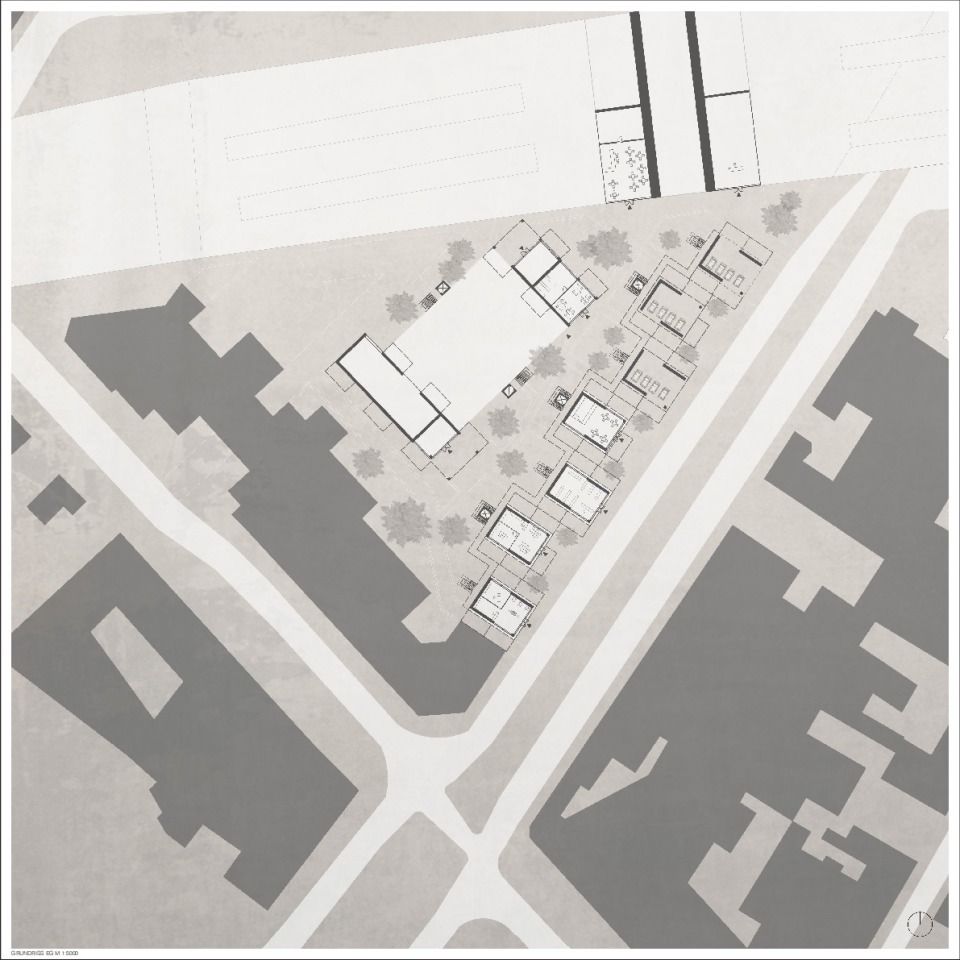 Grundriss EG 1:500
