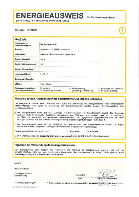 Energieausweis