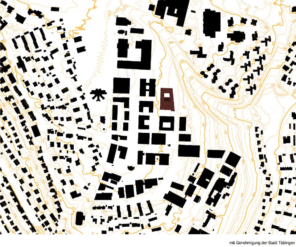 Schwarzplan Tübingen (Wissenschafts- und Technologiepark 