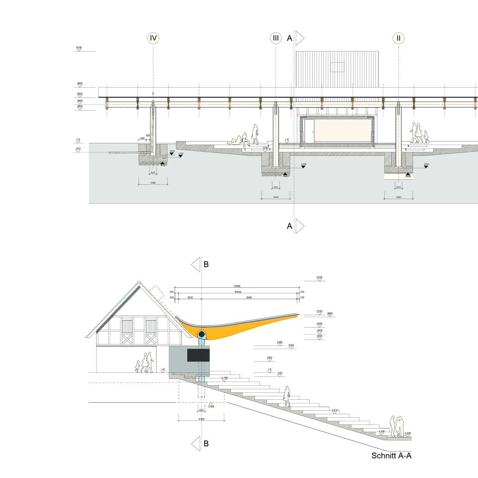 Werkplan/Schnitte M 1:50