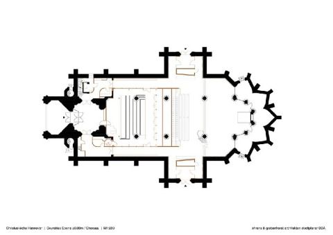 Grundriss Chorsaal