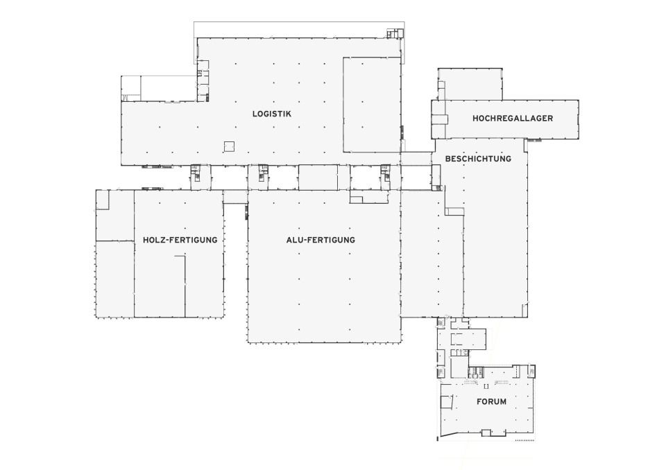 Gesamtgrundriss Ebene 1