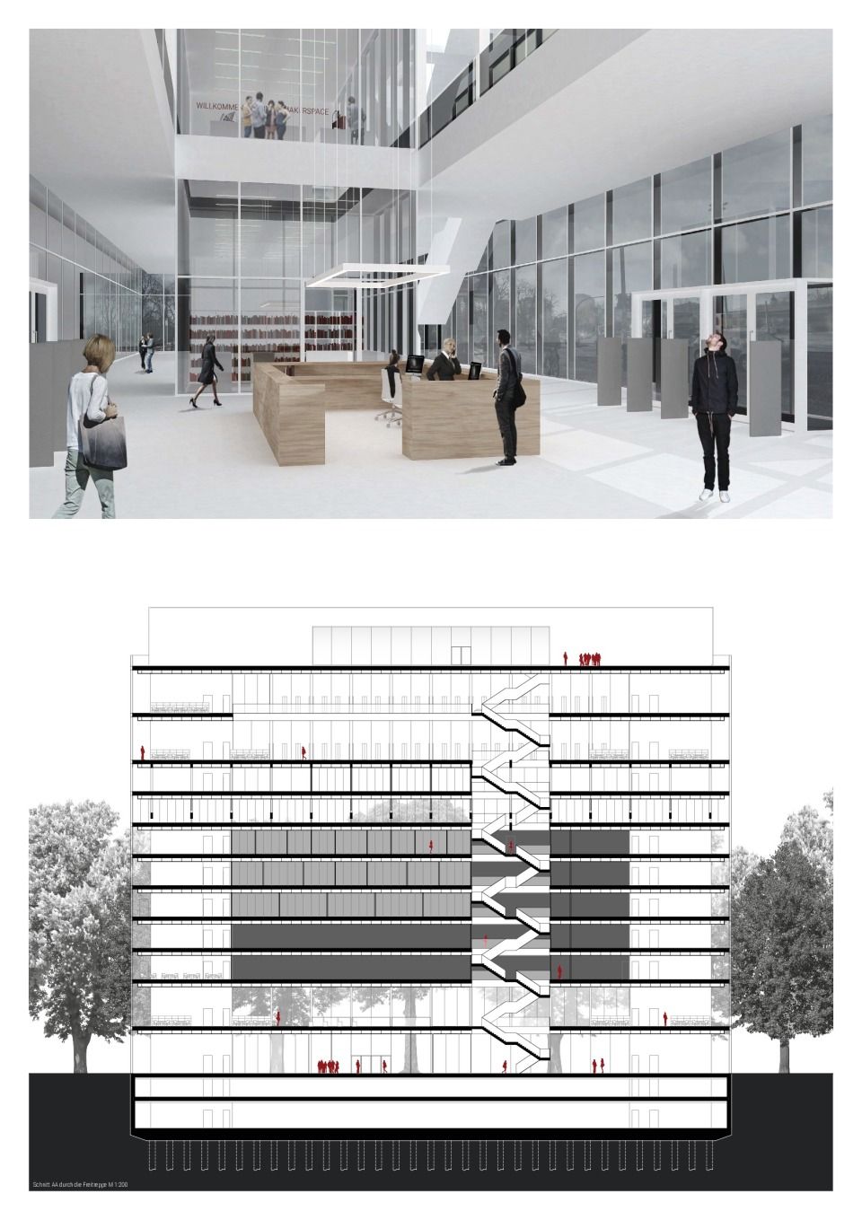 Ankommen: Schnitt & Visualisierung