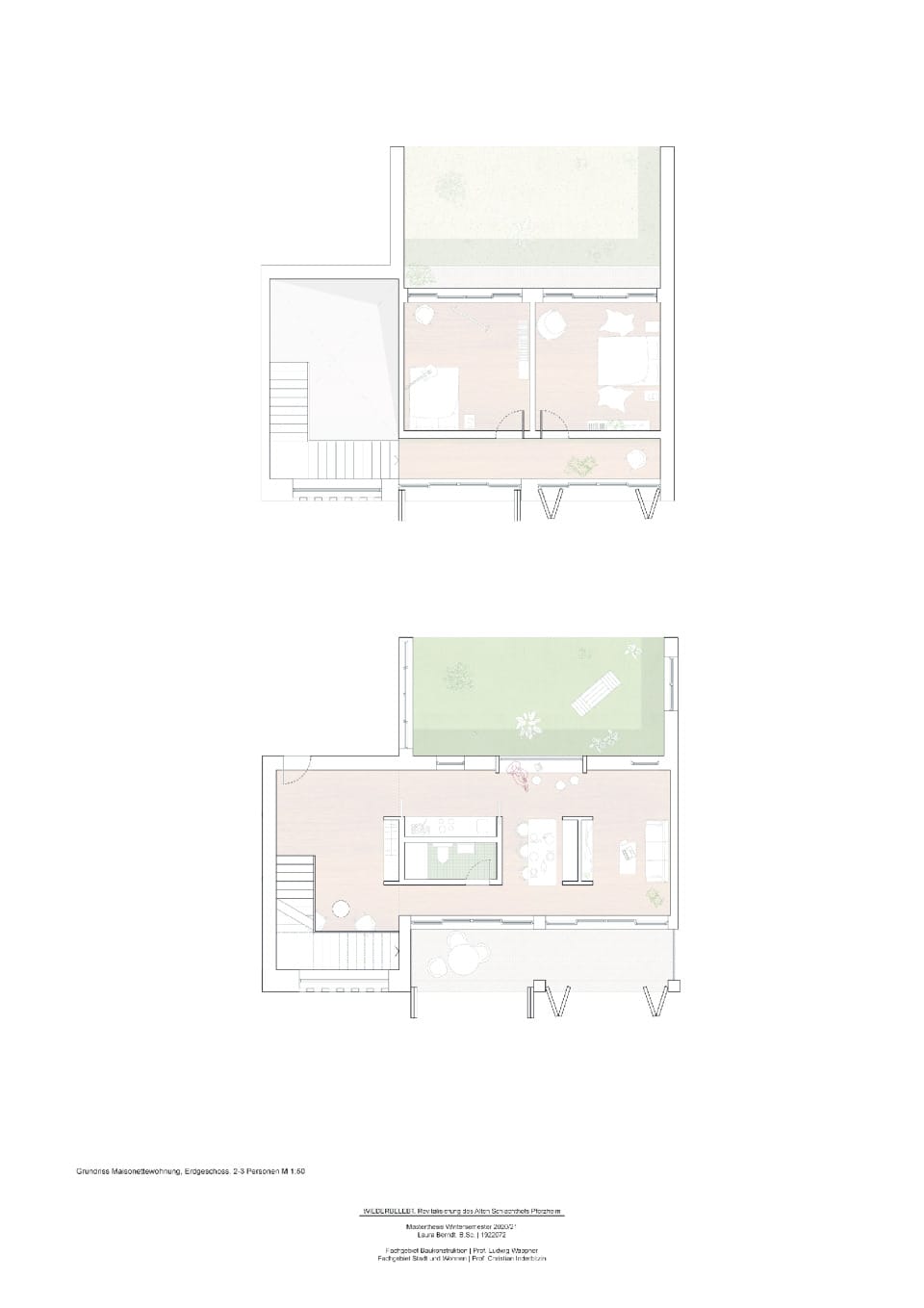 Zoom Grundriss Maisonette Wohnung