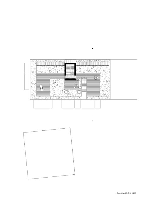 Grundriss Dachterrasse