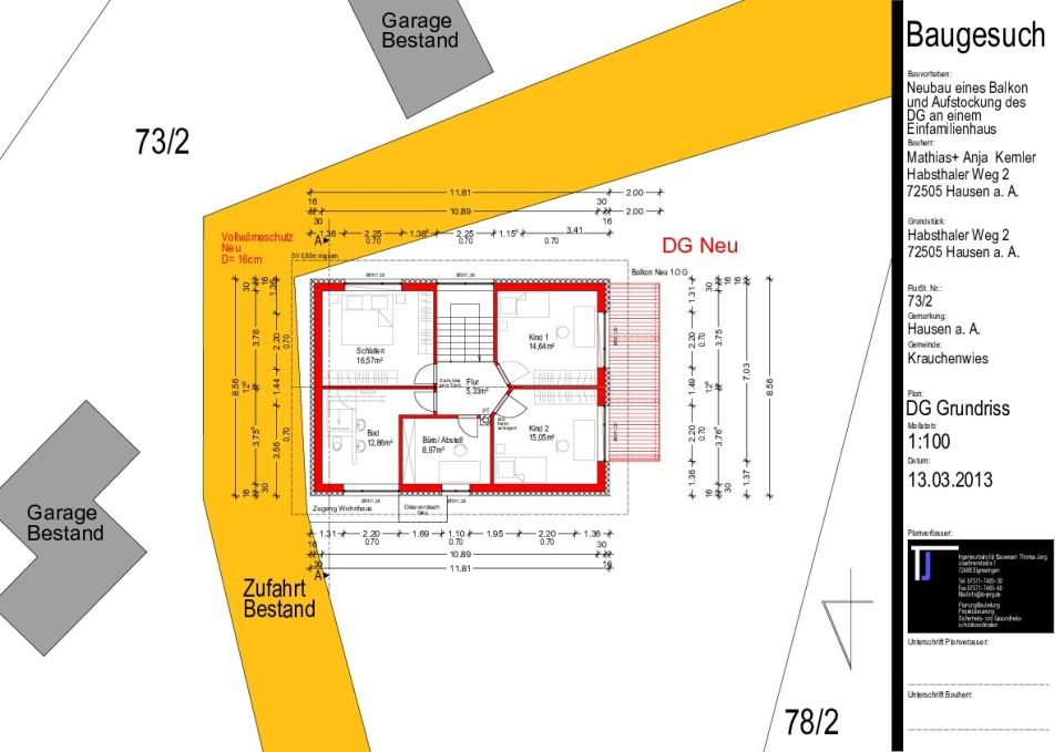 Grundriss DG