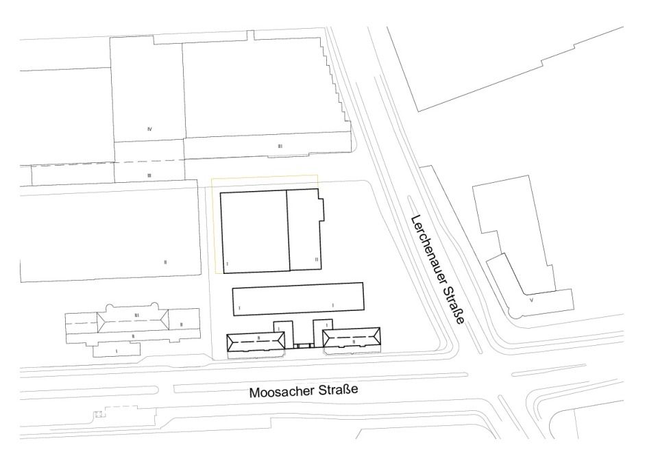 Lageplan 1:1000