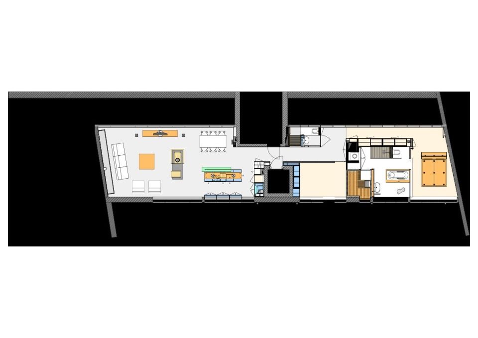 Grundriss Loft