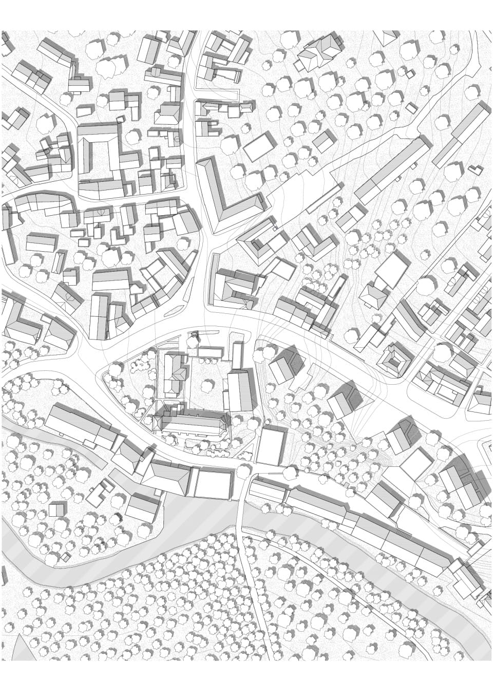 Lageplan 1:500