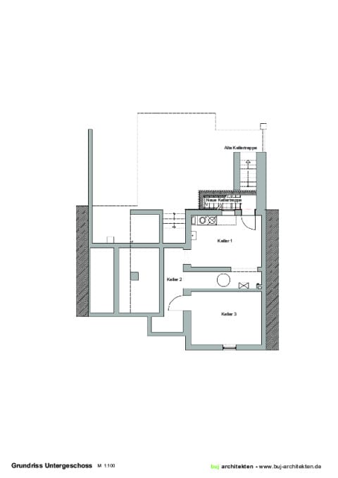 Grundriss Untergeschoss