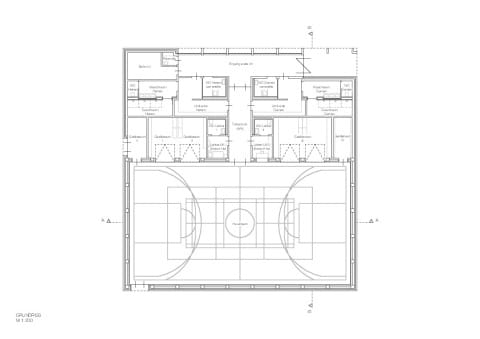 Grundriss, M 1:200