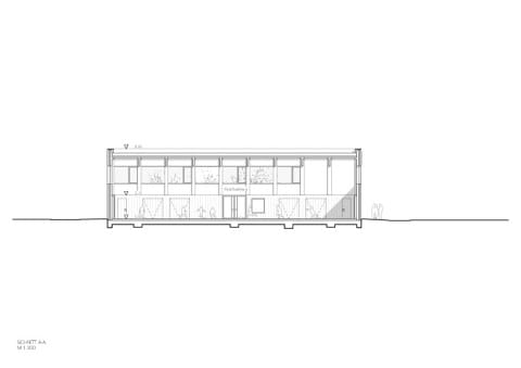 Schnitt A-A, M 1:200