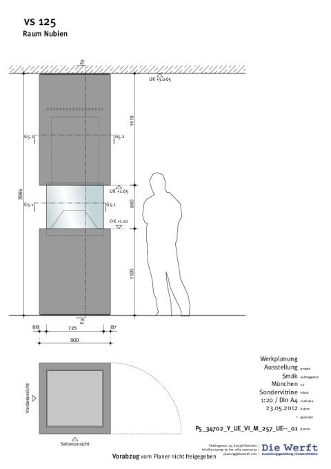 Detail Vitrine