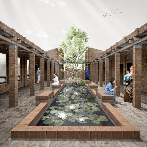 Refugium Regenerativum - Bezirkskrankenhaus Baraka, DR Kongo