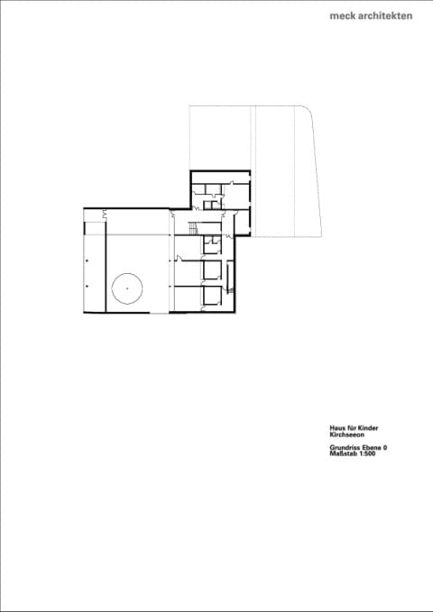 Haus für Kinder Grundriss Ebene 0