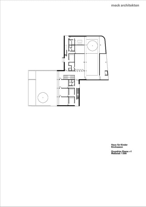 Haus für Kinder Grundriss Ebene 1
