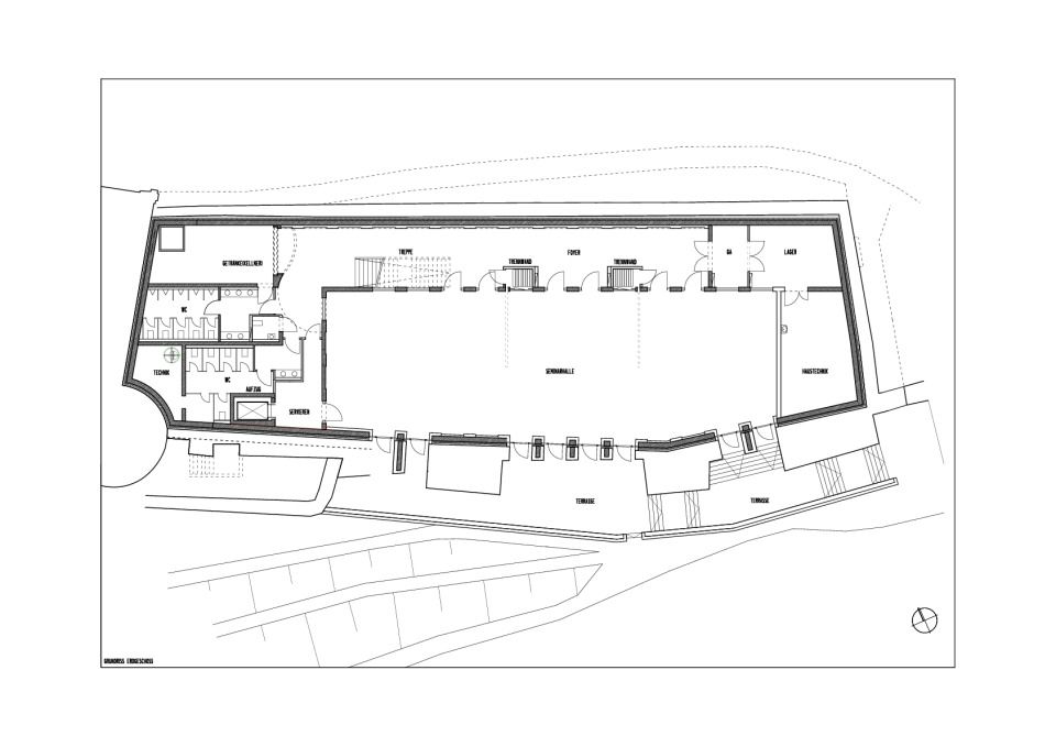 Grundriss Seminargeschoss