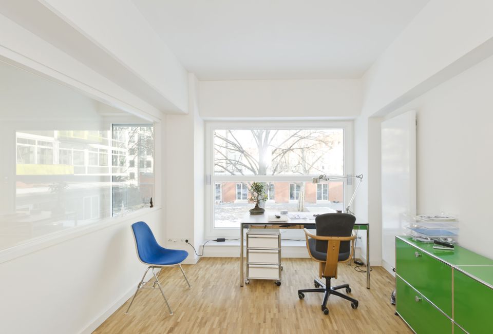 Wohnung D4 Blick in den Innenhof