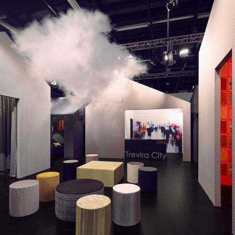 Messestand Trevira City - the place to be