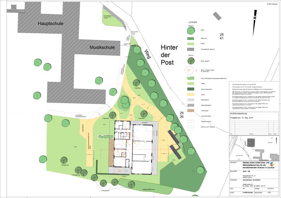 Freiflächenplan